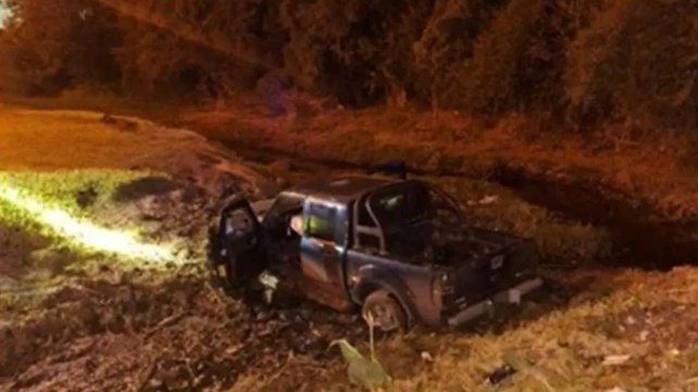Villaguay: tres adolescentes heridos tras perder el control de una camioneta y caer a un zanjón