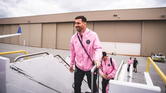 Messi continúa con su puesta a punto futbolístico y acaparando la atención de la gente en el lugar en el que se presente.