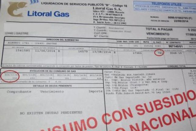 Está por vencer el subsidio al gas y piden renovarlo