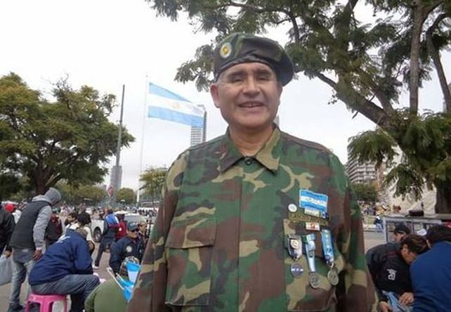 El ex combatiente Daniel Castillo falleció ayer en Rosario.