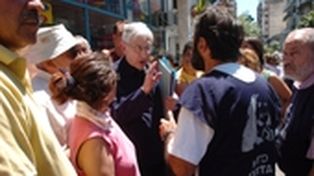 Mirás intercediendo en medio de un conflicto. Lo hizo en varias&nbsp; oportunidades.