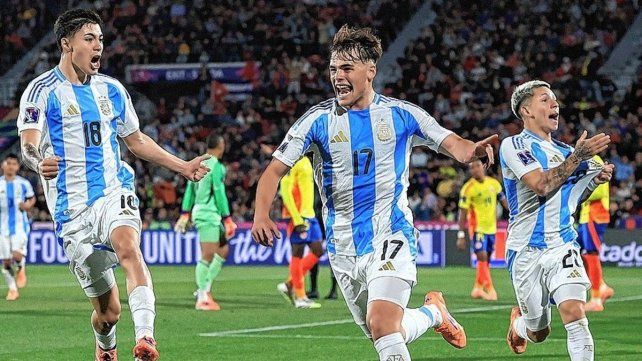 Argentina venció a Colombia y es finalista del Mundial Sub 20