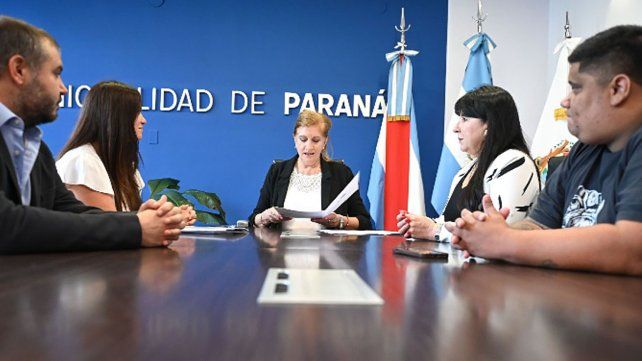 La Municipalidad firmó un convenio de colaboración con el Banco de Alimentos de Paraná