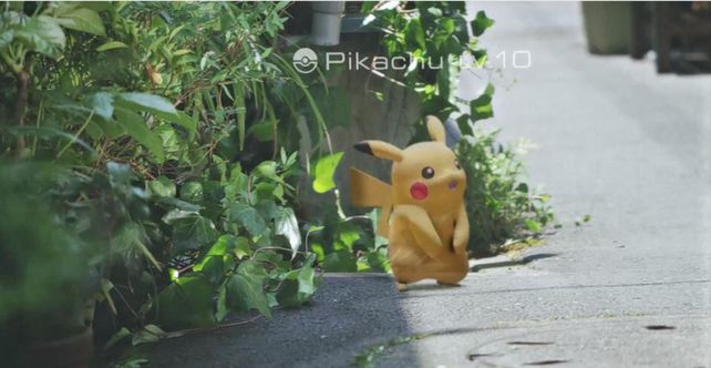 Ahora podés atrapar pokemones en la vida real