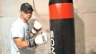 Marcos Maquinita Martínez, preparado para la velada.
