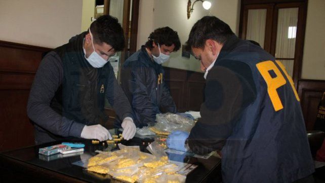 Histórico. Fue uno de los secuestros de drogas sintéticas más grandes y de mayor valor.