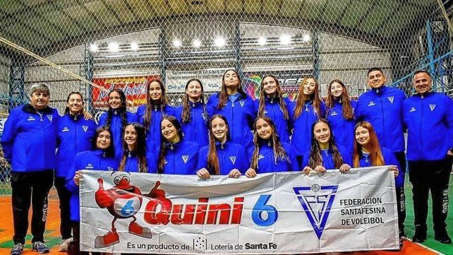 El representativo femenino de Santa Fe que jugará el Torneo Nacional Sub 16 en Tucumán.