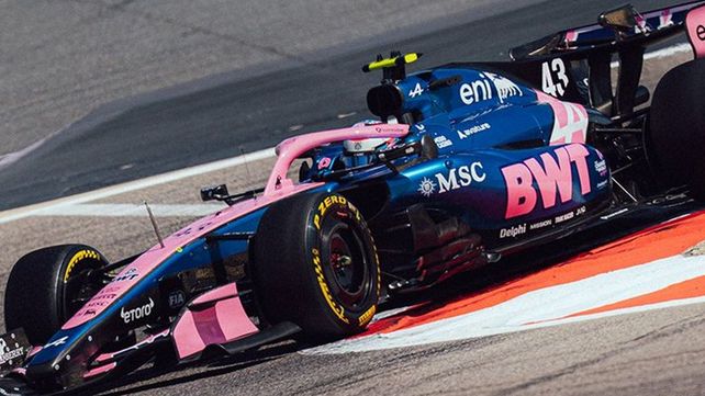 El Alpine de Franco Colapinto en acción. En Melbourne empieza la temporada de la Fórmula 1.
