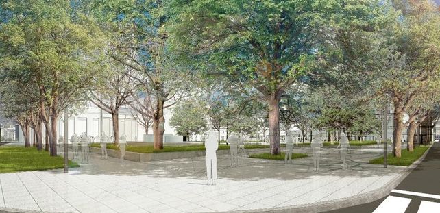 El Concejo analiza el proyecto para remodelar la Plaza del Soldado