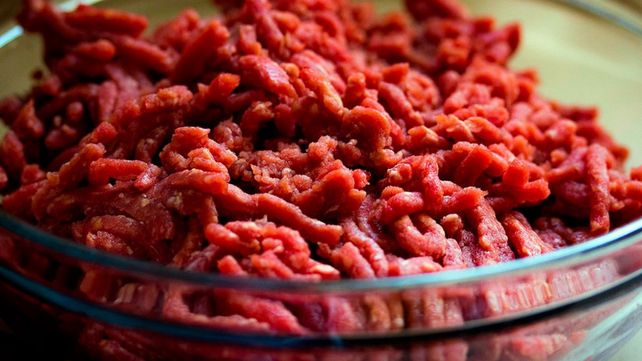 Producto cárnico procesado (carne molida) susceptible de ser contaminada por EHEC.