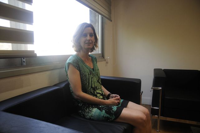Pirámide. La ministra aseguró que a medida que se va subiendo en la jerarquía las mujeres son cada vez menos numerosas.