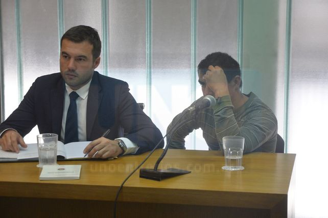 Rodrigo Leiva declaró en tribunales después del mediodía. Foto UNO Mateo Oviedo.&nbsp;