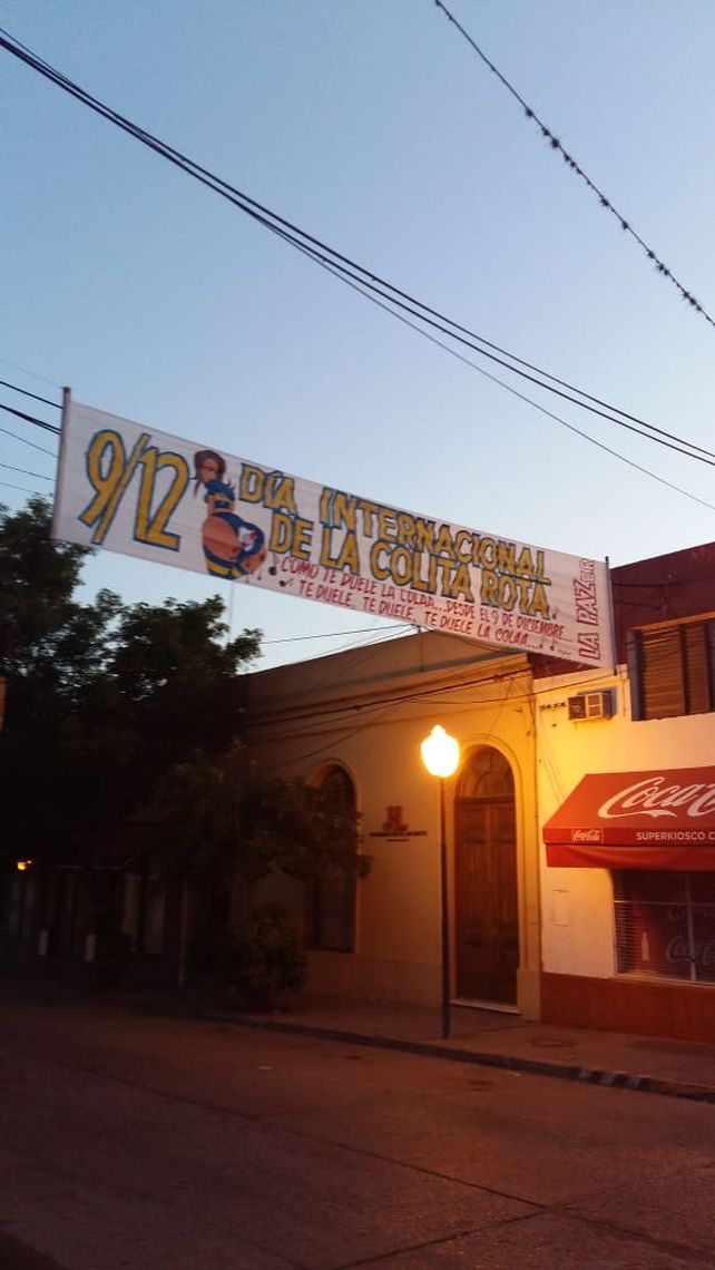 El cartel de La Paz.&nbsp;