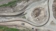 Avanza la construcción de una nueva rotonda sobre ruta 14, en Diego de Alvear