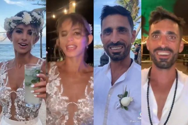 Un divertido video de TikTok muestra a los participantes de una fiesta de casamiento al principio y al final de la boda.&nbsp;