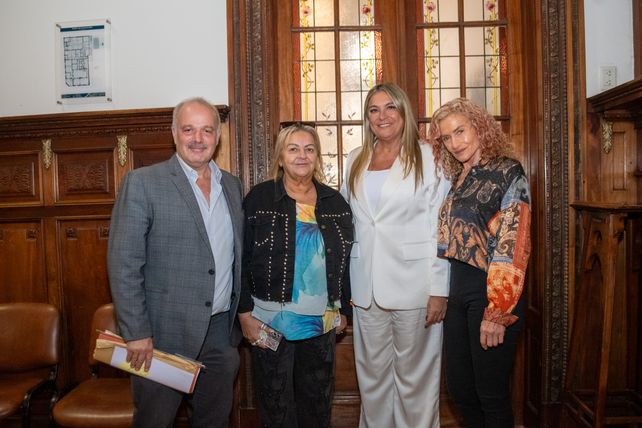 Germán Winter, Mónica Grazziani y Roxana Glikstein