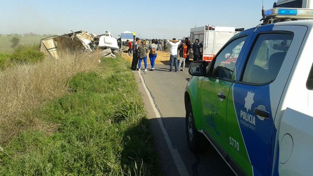 Un choque entre dos camiones dejó como saldo un muerto en el norte de la provincia
