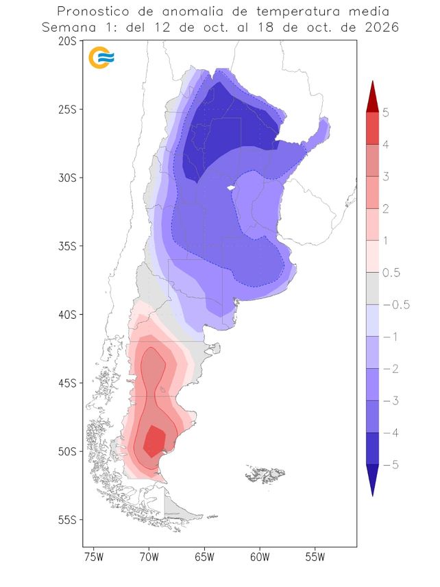 Clima y agro: lluvias itinerantes, humedad en ascenso y fresco de otoño en plena primavera