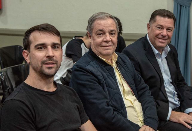 Roberto Lázaro y Carlos  Boggio.
