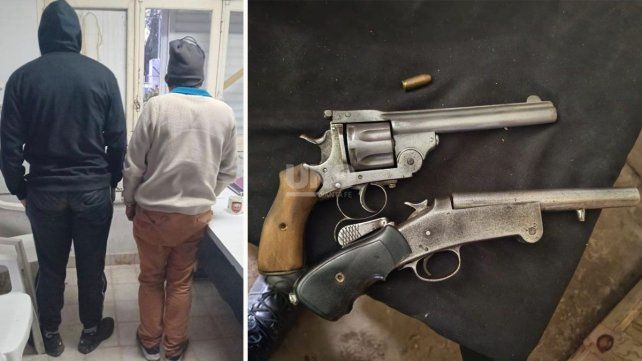 Aprehendieron a dos hombres: Fueron detenidos en Santo Tomé por el robo de elementos de un galpón y la tenencia de armas.