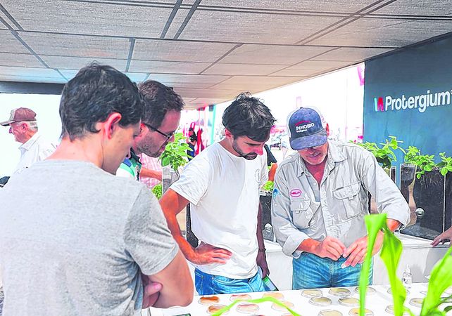 Medioambiente. El stand de Protergium en Expoagro