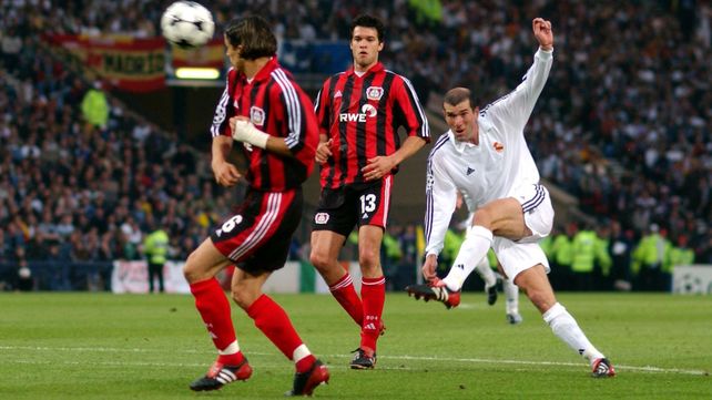 La última vez que Real Madrid enfrentó a un equipo alemán en la final de Champions League fue victoria 2-1 ante Bayer Leverkusen en 2002, con la recordada volea de Zinedine Zidane.