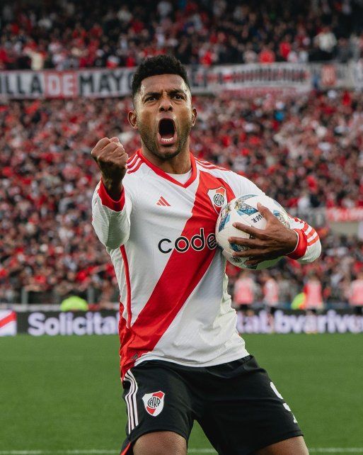 Los dos goles de Miguel Borja no le alcanzaron a River para conseguir un triunfo en su casa.&nbsp;