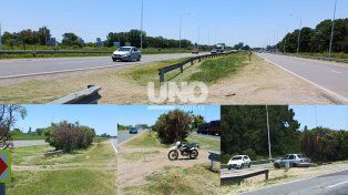 Peligro en la autopista Santa Fe-Rosario. El paso clandestino que pone en jaque la seguridad vial y alerta sobre una tragedia