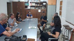Reunión de vecinos de barrio Candioti Sur, Candioti Norte y Siete Jefes.