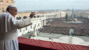 El Papa condenó la violencia y dijo: Hay demasiadas lágrimas esta Navidad