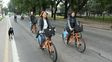 la intendenta inauguro las nuevas estaciones de la red publica de bicicletas