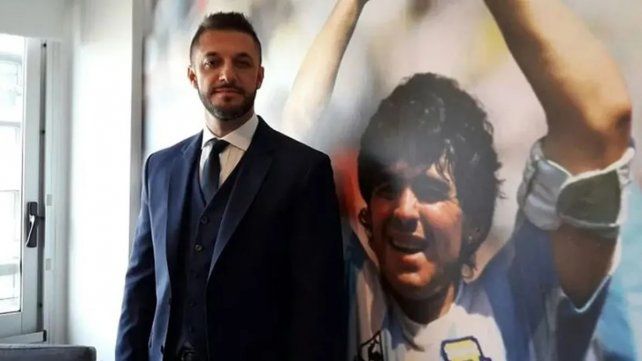 Morla busca unir a los familiares de Maradona por la marca