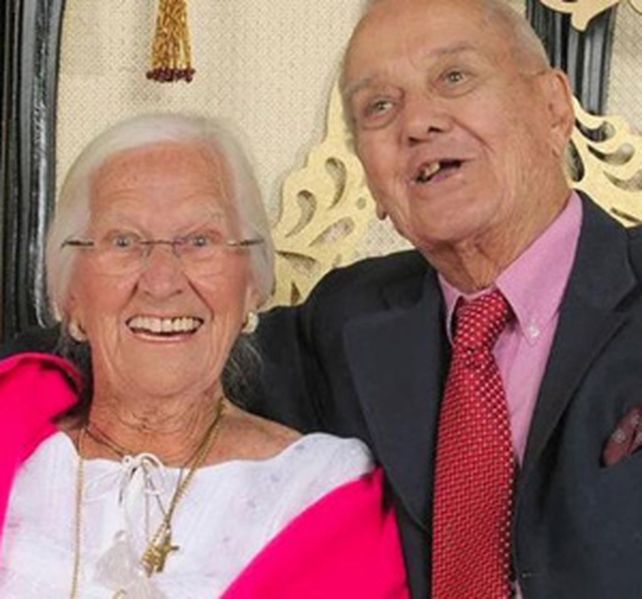Jeanette Cushman y su marido