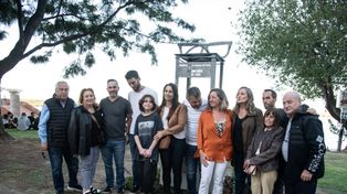 Rosario homenajeó a Gerardo Rozín con un emotivo legado en un balcón frente al río