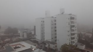 Niebla en Paraná