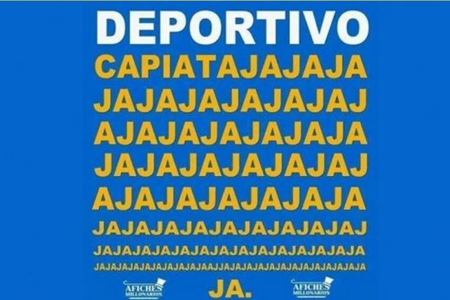 Mirá los afiches con las cargadas para Boca por la derrota con Capiatá