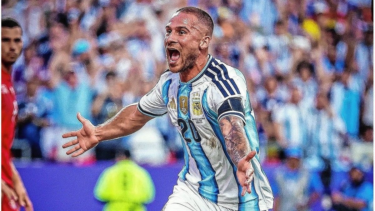 Gana Argentina ante Suiza: gol de Alexis Mac Allister de cabeza