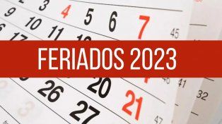 ¿Cuántos feriados quedan antes de que se termine 2023?