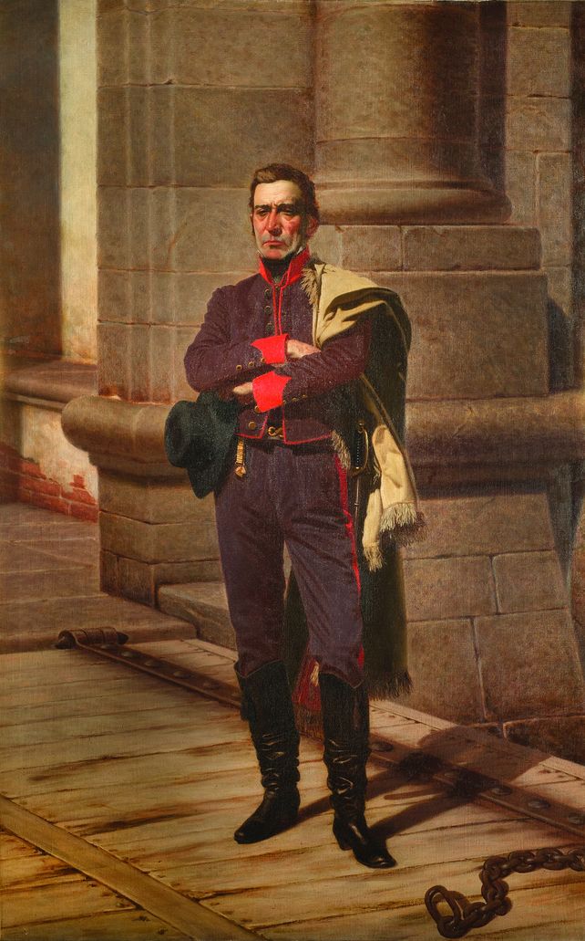 Artigas retratado por Juan Manuel Blanes,
