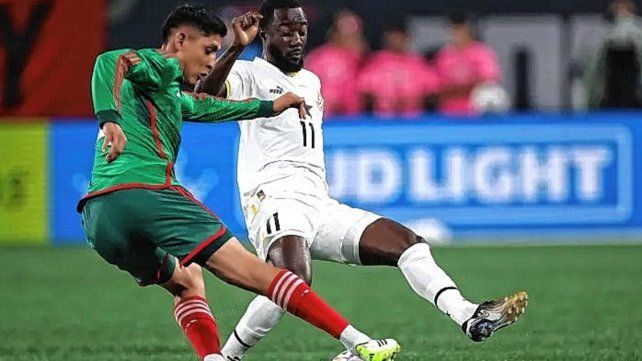 México fue superior a Ghana y lo derrotó en un amistoso jugado en Charlotte.