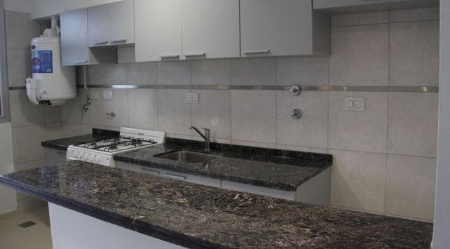 El interior de los departamentos dentro de la residencias universitarias.