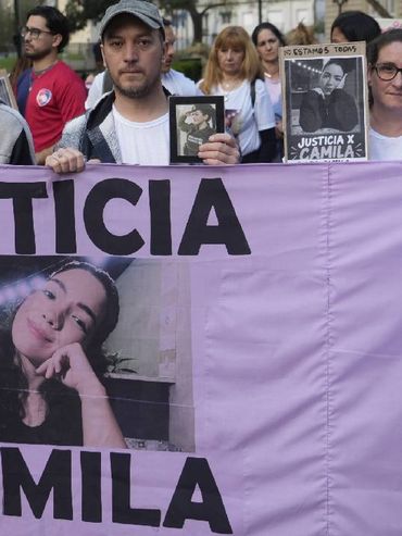 Emotivo reclamo de justicia por Camila, la rosarina víctima de femicidio en San Juan