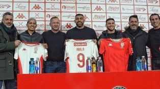 Huracán presentó las caras nuevas para la continuidad de la Liga Profesional, entre las que está Wanchope Ábila.