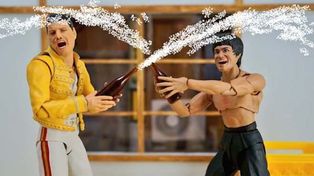 Las escenas de la vida cotidiana de Bruce Lee y Freddy Mercury conquista las redes sociales