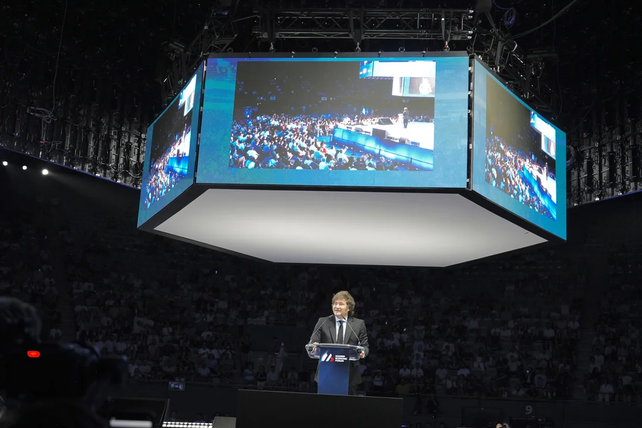 Javier Milei en un foro económico de Madrid: En 2026, la inflación en la Argentina será historia del pasado