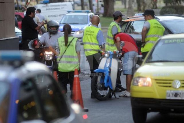 Del total de vehículos retenidos durante 2013, el 66% fueron motos