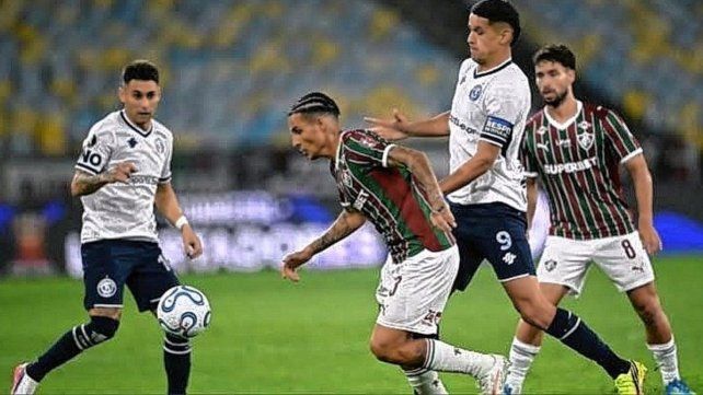 Independiente Rivadavia empató con Fluminense en el Maracaná.