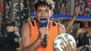 El video del pibe alcanzapelotas de Colón se hizo viral, festejando con mucha euforia el triunfo ante los salteños.