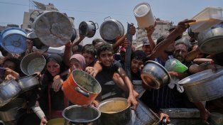 Aproximadamente 2 millones de palestinos están al borde de la hambruna.