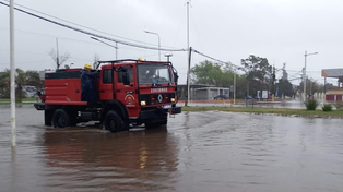 El temporal del fin de semana se sintió con rigor en amplia zona del sur provincial.